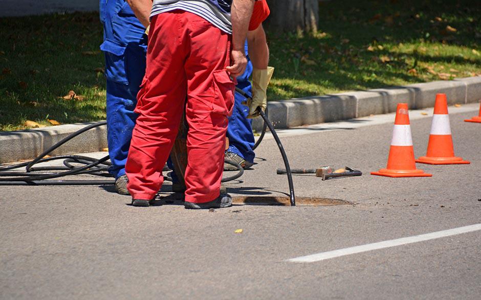 evacuation bouchée Theuville